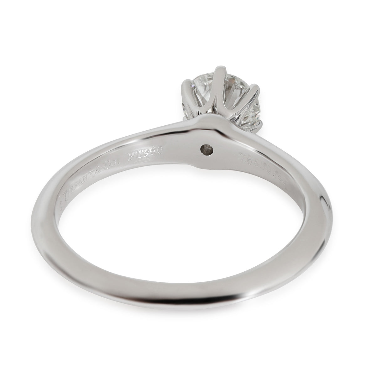 Tiffany & Co. Diamond Engagement Ring in Platinum H VS1 0.90 CTW