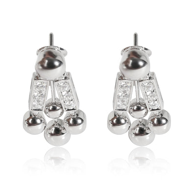 Bulgari Diamond Earrings in 18K White Gold 0.96 CTW