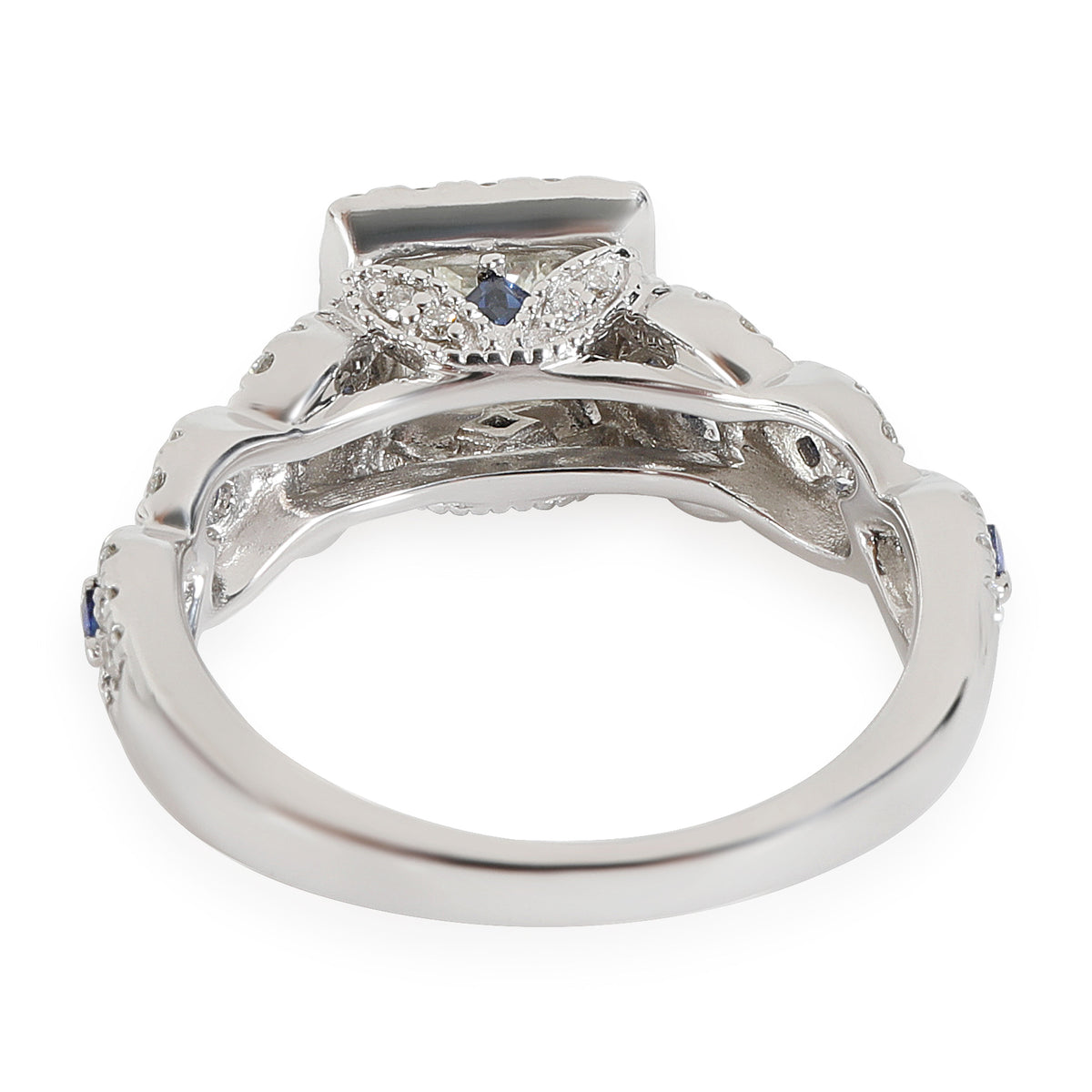 Vera Wang Love Collection  Engagement Ring in 14K  White Gold 1 CTW