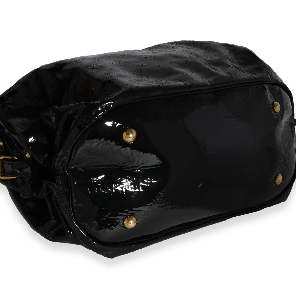 LOUIS VUITTON Surya Mahina XL Limited Edition Black Patent Leather Hob