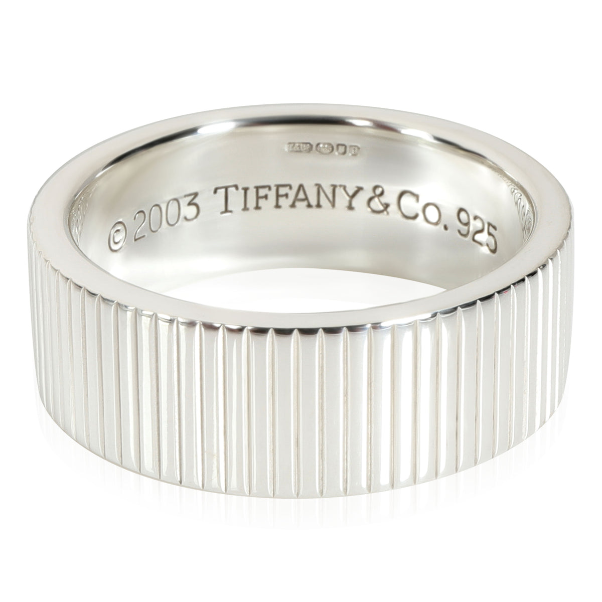 Tiffany & Co. Coin Edge Band in  Sterling Silver