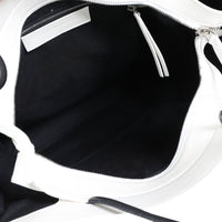 Balenciaga White Leather North South Shopping Tote