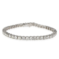 Diamond Tennis Bracelet in 18k White Gold 6.5 CTW