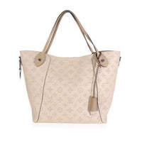 Louis Vuitton Galet Gray Mahina Leather Hina MM