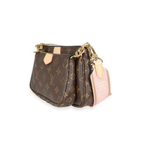 Louis Vuitton Monogram Canvas & Light Pink Multi-Pochette Accessoires