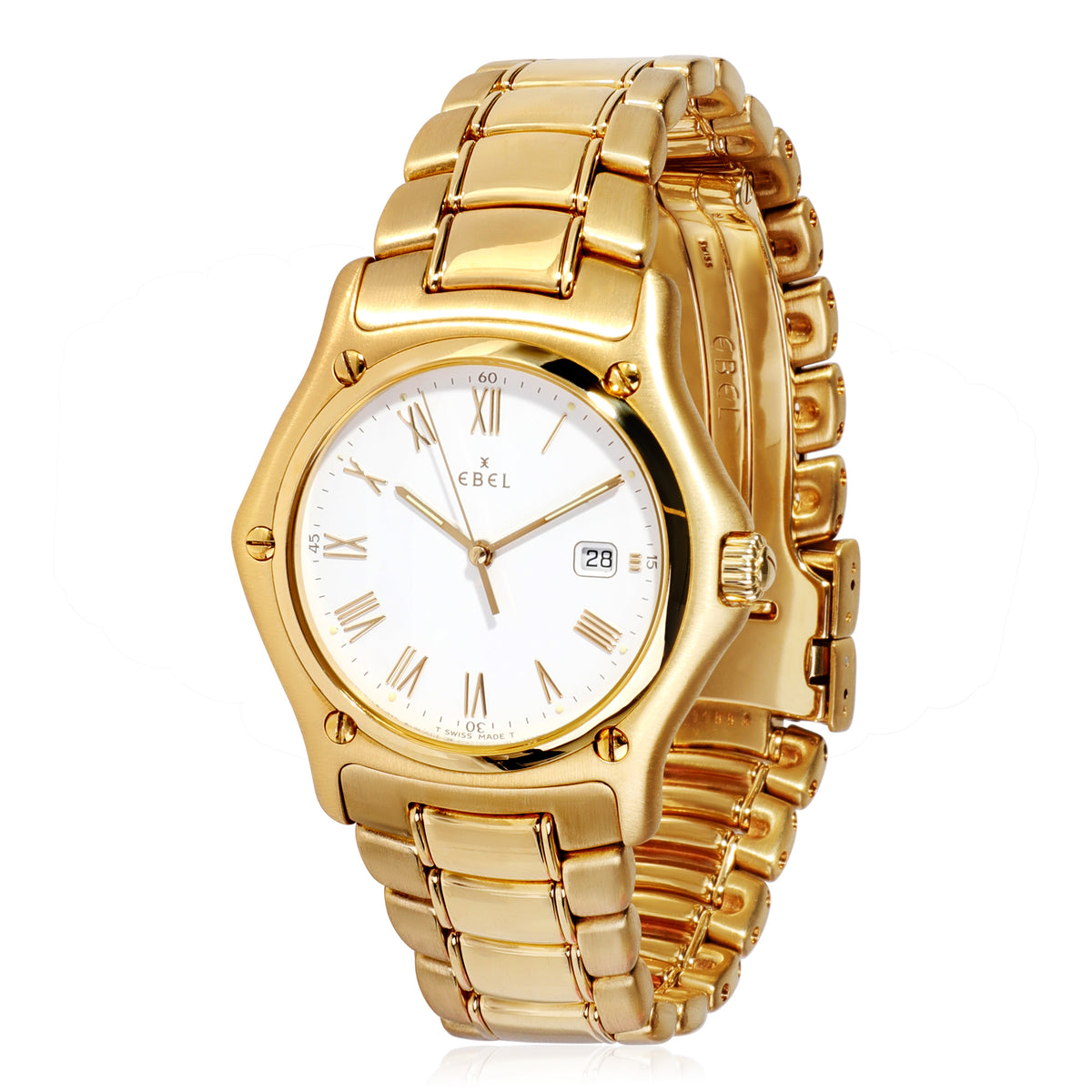 Ebel 1911 outlet men's gold watch