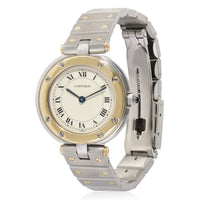 Cartier Santos Ronde 8192 Women's Watch in 18kt Stainless Steel/Yellow Gold