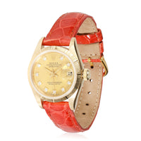Rolex Datejust 69278 Women's Watch in 18kt Yellow Gold