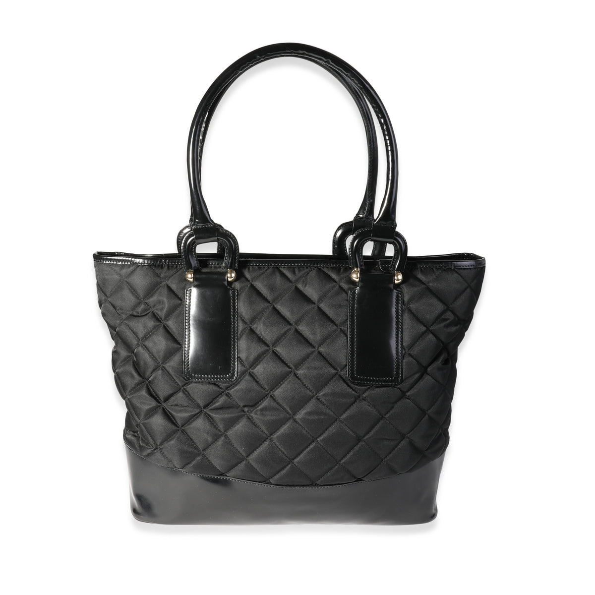 Burberry black outlet nylon tote bag