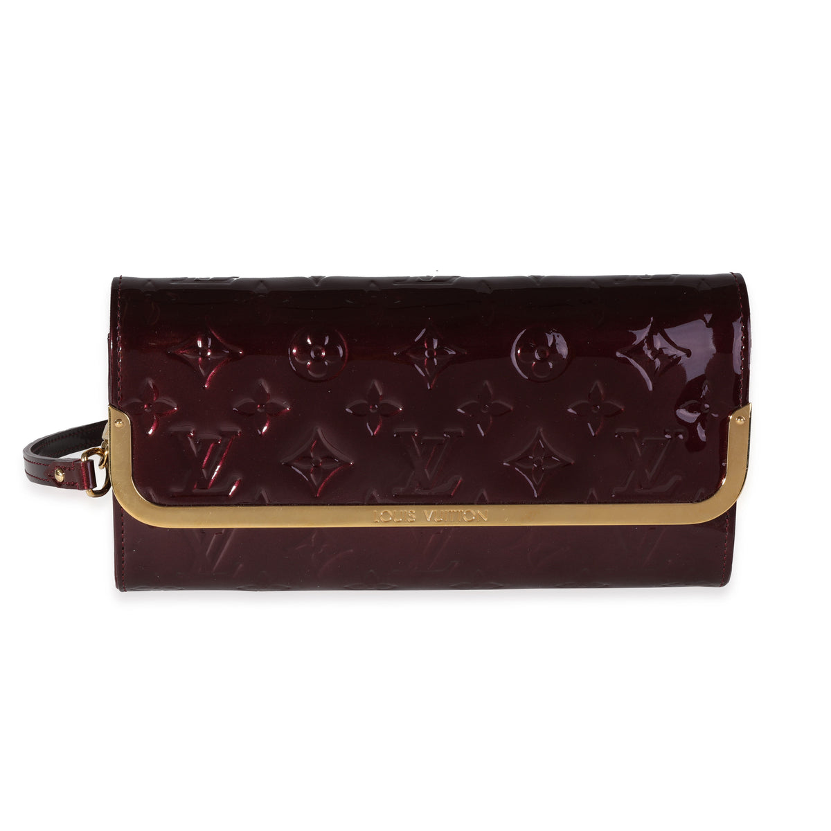 Rossmore patent leather handbag Louis Vuitton Purple in Patent