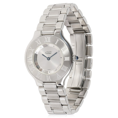 Cartier 21 1330 Womens Watch in  Stainless Steel