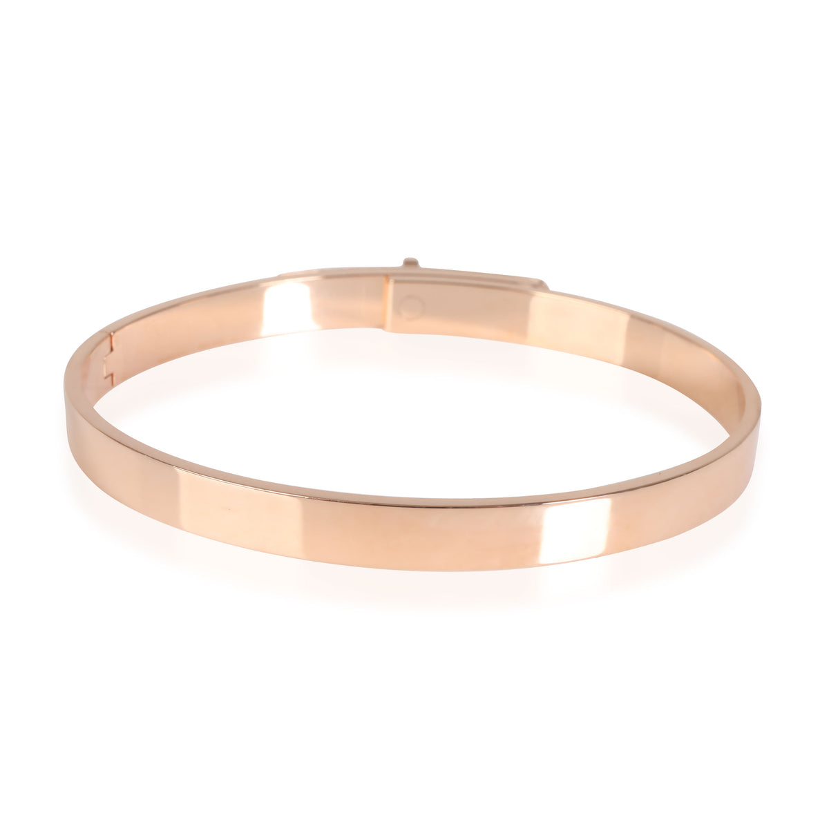 Hermès Kelly Diamond Bracelet in 18k Rose Gold 0.36 Ctw