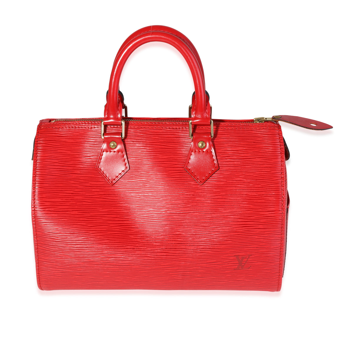 Louis Vuitton Red Epi Leather Speedy 25