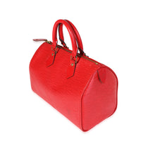 Louis Vuitton Red Epi Leather Speedy 25