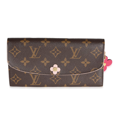 Louis Vuitton Monogram Canvas Blooming Flowers Emilie Wallet