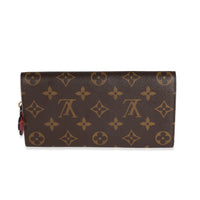 Louis Vuitton Monogram Canvas Blooming Flowers Emilie Wallet