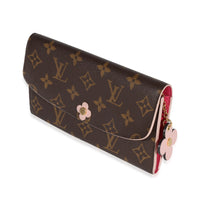 Louis Vuitton Monogram Canvas Blooming Flowers Emilie Wallet