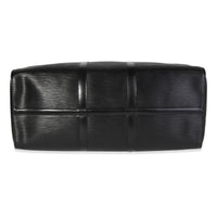 Black Epi Leather Keepall 50