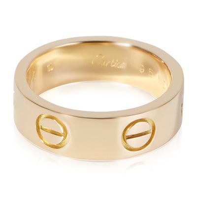 Cartier Love Ring in 18k Yellow Gold