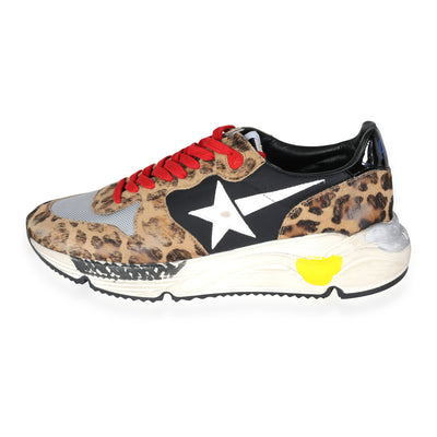 Golden Goose Running Sole Leopard (US Size 10)