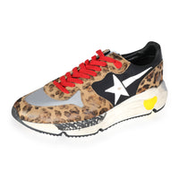 Golden Goose Running Sole Leopard (US Size 10)