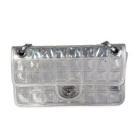 Chanel Silver Ice Cube Flap Bag