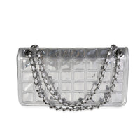 Chanel Silver Leather Ice Cube Limited Edition Flap Bag Chanel