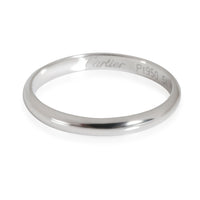 Cartier 1895 2.5 mm Wedding Band in Platinum