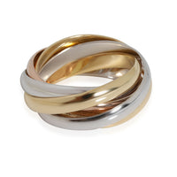 Cartier Trinity Ring in 18k 3 Tone Gold