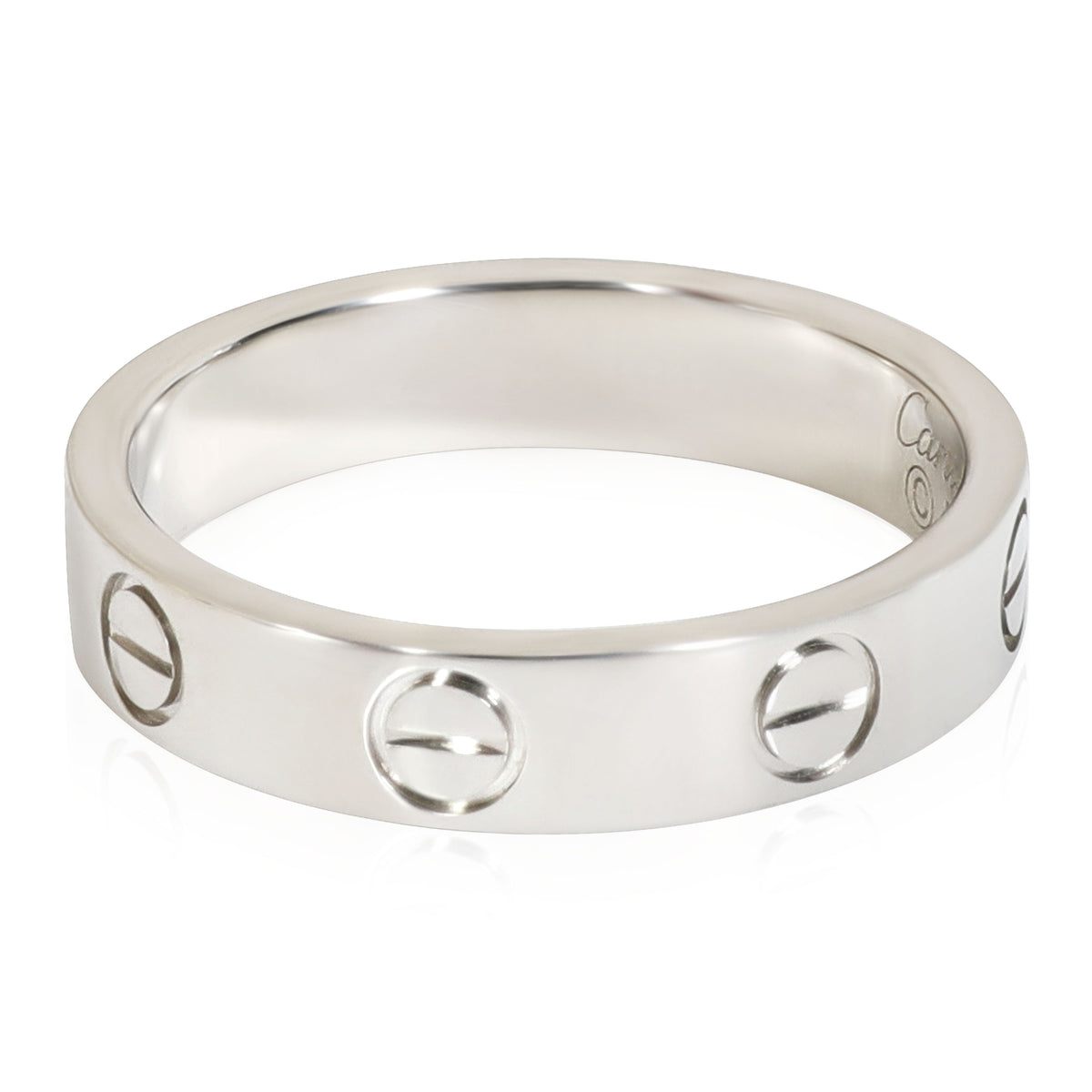 Cartier LOVE Wedding Ring in 950 Platinum