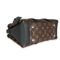 Louis Vuitton Black Leather & Monogram Canvas Soufflot BB