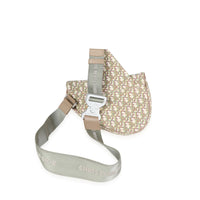 Dior Multicolor Oblique Jacquard Sling Saddle Bag