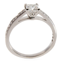 Tiffany & Co. Grace Diamond Engagement Ring in Platinum F VS1 0.66 CTW