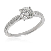 Tiffany & Co. Harmony Diamond  Engagement Ring in Platinum H VVS2 0.8