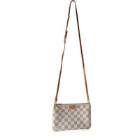 Louis Vuitton Damier Azur Double Zip Pochette