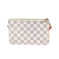 Louis Vuitton Damier Azur Double Zip Pochette