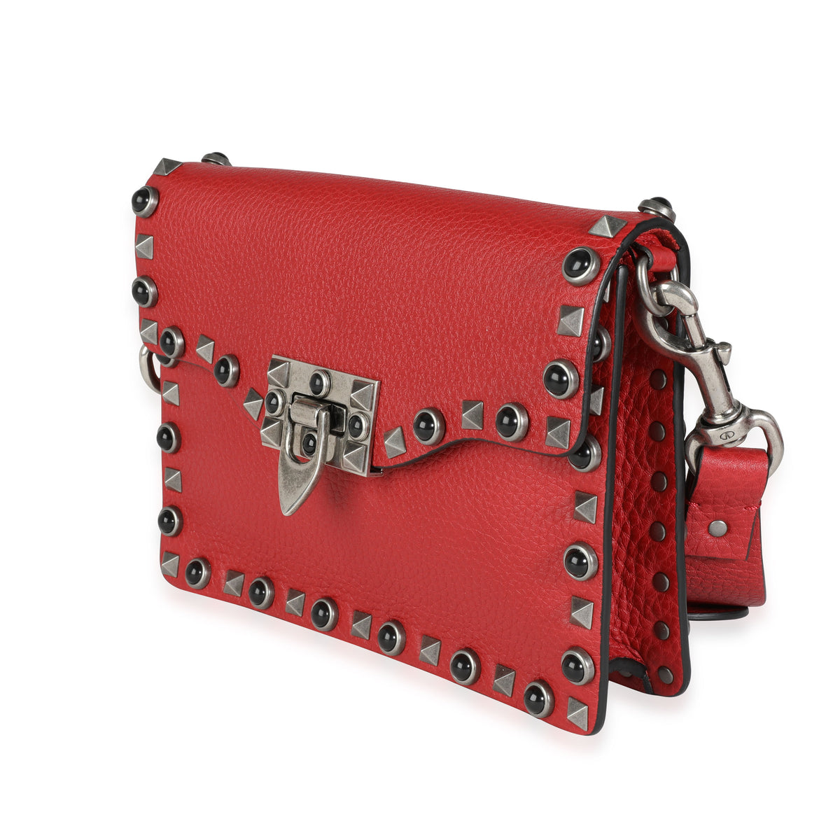 Belt bags Valentino Garavani  Rockstud Spike red nappa belt bag   PW0B0B46NAP0RO