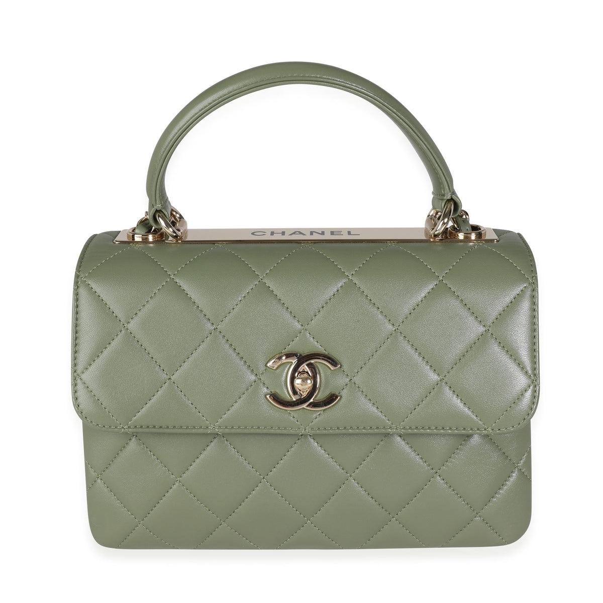 Chanel sage green bag Clearance
