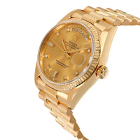 Rolex Day-Date 18038 Mens Watch in 18kt Yellow Gold