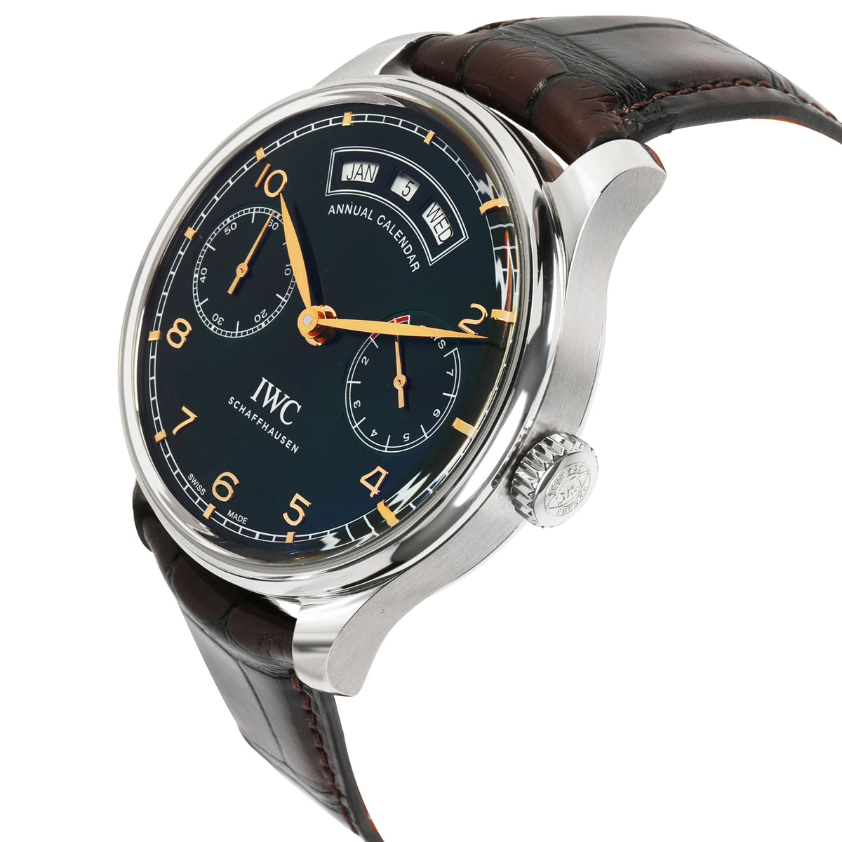 IWC Portugieser Annual Calendar IW503510 Men s Watch in Stainless