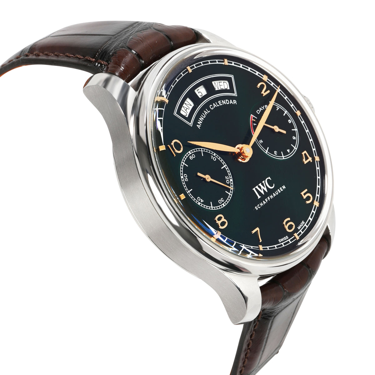 IWC Portugieser Annual Calendar IW503510 Mens Watch in  Stainless Steel