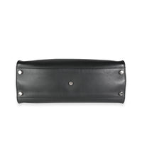 Fendi Black Leather Peekaboo Monster Large Briefcase Bag