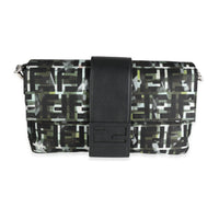 Fendi Multicolor FF Camouflage Crossbody Baguette Belt Bag