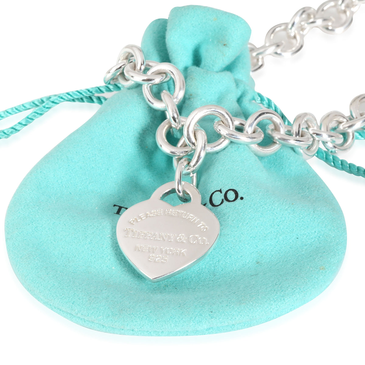 Tiffany & Co. Return To Tiffany Heart Tag Necklace in Sterling Silver