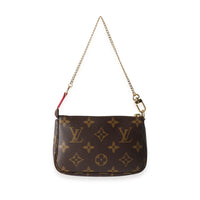 Louis Vuitton Christmas Animation Monogram Canvas Mini Pochette Accessoires