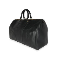 Louis Vuitton Black Epi Leather Keepall 50