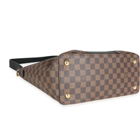 Louis Vuitton Damier Ebene Canvas & Taurillon Leather Jersey Tote Bag