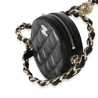 Chanel Quilted Lambskin Clutch with Chain