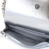 Chanel Metallic Gradient Quilted Lambskin Clutch with Chain