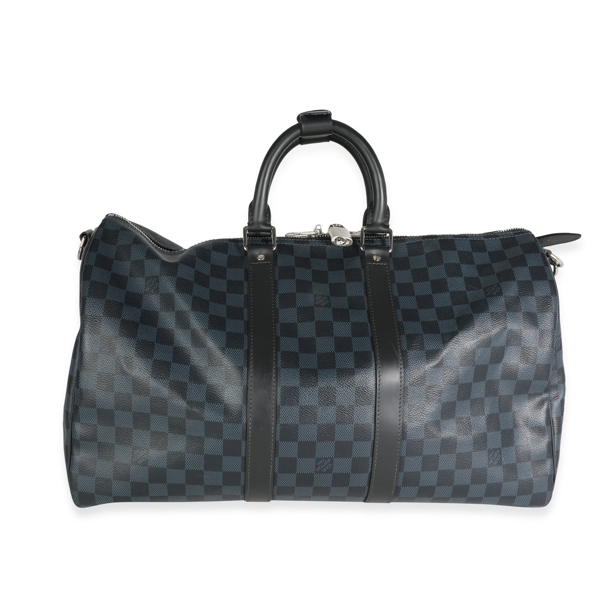 Louis Vuitton Damier Cobalt Canvas Keepall 45 Bandouliere Bag